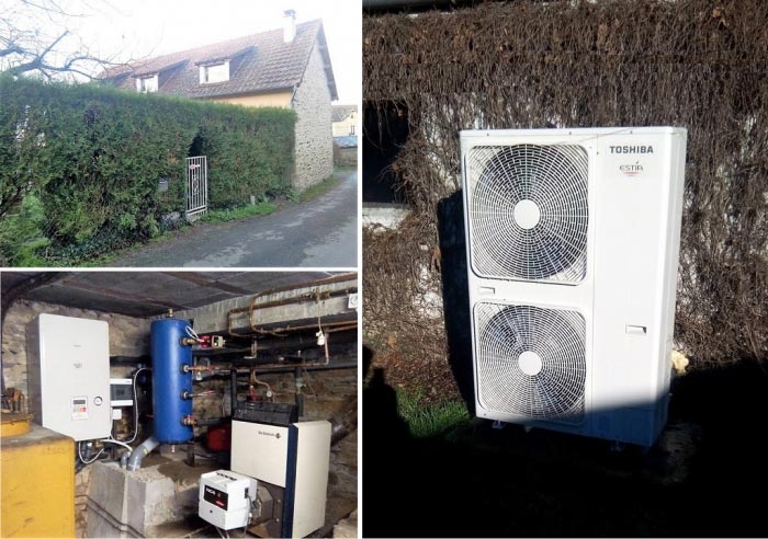 pompe a chaleur (pac) air eau (aérothermie) toshiba