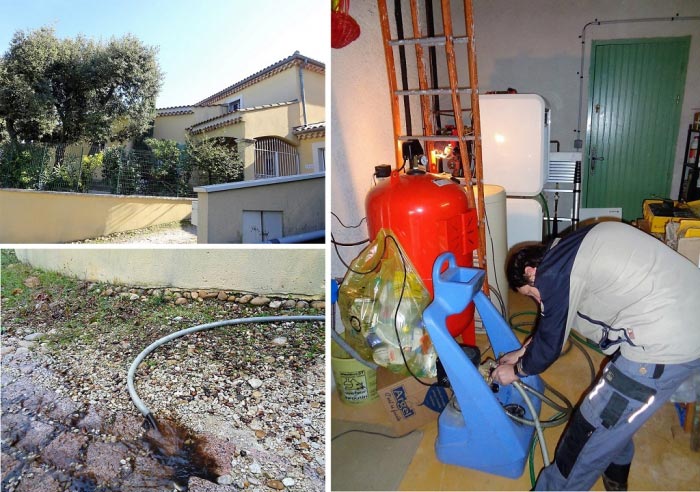 désembouage plancher chauffant et radiateurs  30 gard et 84 vaucluse