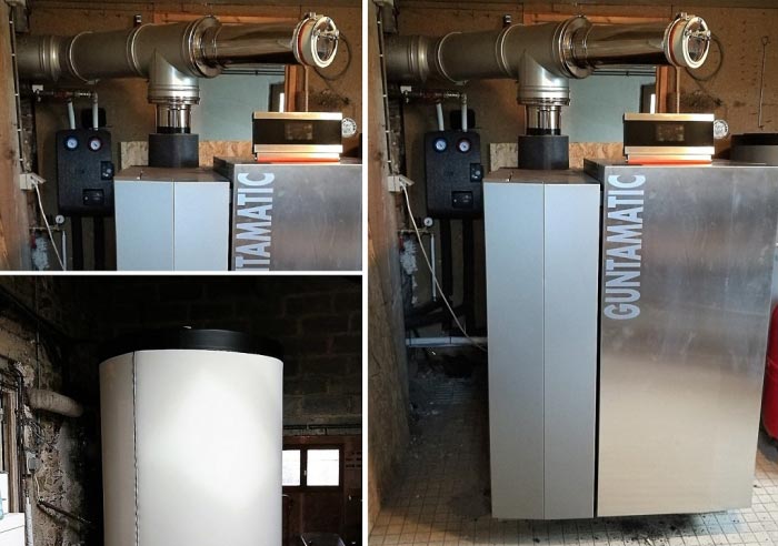 artisan qualibois installation chaudière bois bûche guntamatic bmk 30