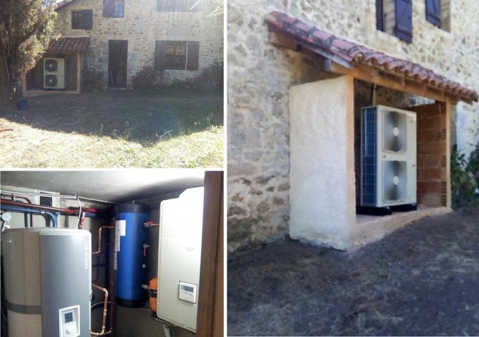 pompe a chaleur (pac) air eau (aérothermie) toshiba