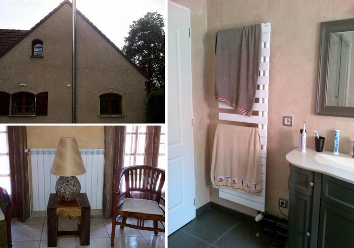 Pose de radiateurs chauffage central