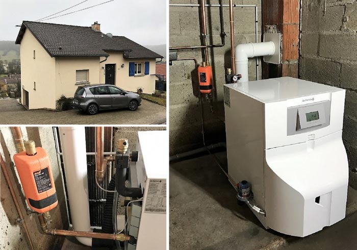 BIGEARD EURL : Installation d’une chaudière fioul à condensation De Dietrich Neovo 19 kW
