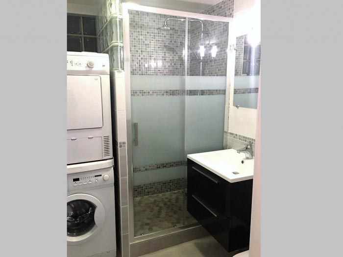 réfection complète d'une salle de bain dans un appartement de 60m2 à croissy-sur-seine dans les yvelines, 78, ile de france