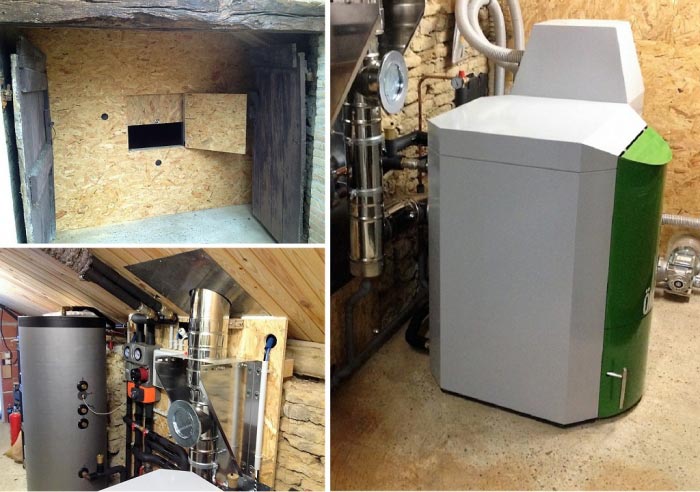 Consultez la chantier : chauffagiste installation qualibois rge chaudière granulés de bois okofen 20 kw montesquieu tarn et garonne