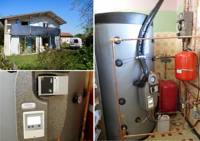 Système solaire combiné (SSC) - chauffage solaire thermique