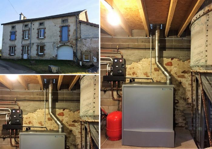 Consultez la chantier : chaudiere à granulés de bois pellets eta 20 kw