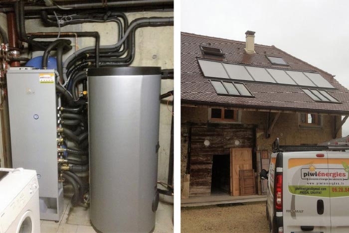 Installateur Piwienergies quali sol RGE - Entretien chauffage solaire Solisart 