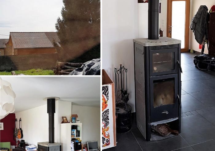 Consultez la chantier : installateur poêle à bois buche rika à saint-marcel-bel-acceuil - artisan rge qualibois 38