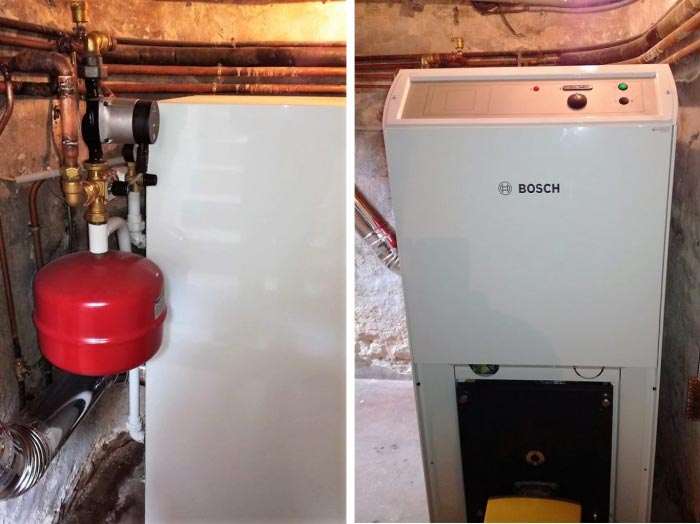 changement du corps de chauffe chaudière fioul bosch tl 30c à malesherbes 45330 le malesherbois
