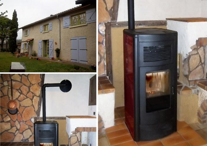 installation entretien poêle à granulé de bois pellets à commelle en isère - rge qualibois 38