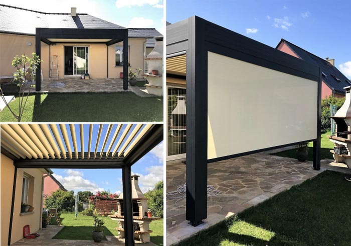 pergola modèle premium