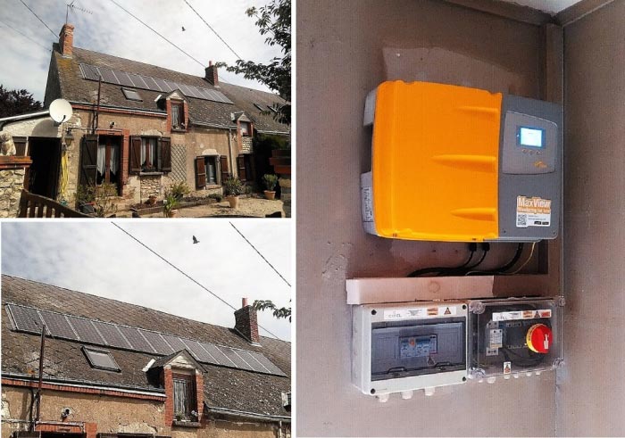 Changement d'un onduleur défectueux sue une installation photovoltaïque existante