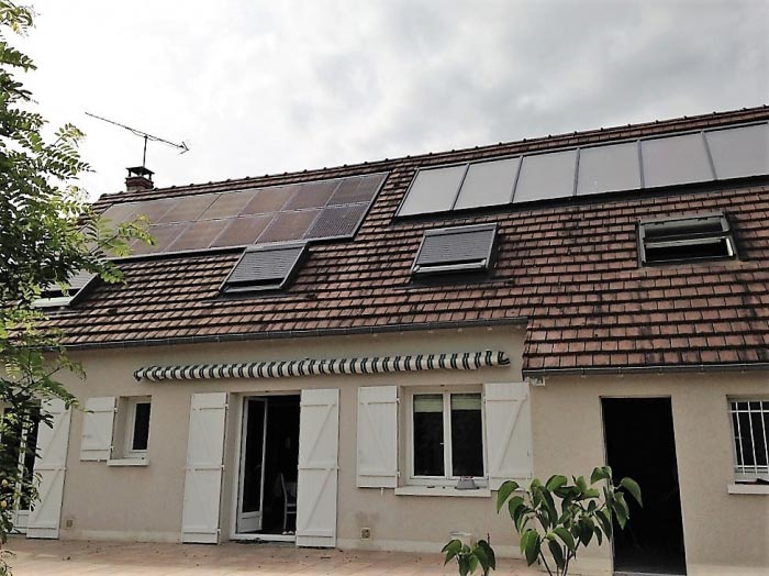 Installation Chauffage solaire combiné certifiée RGE QualiSol