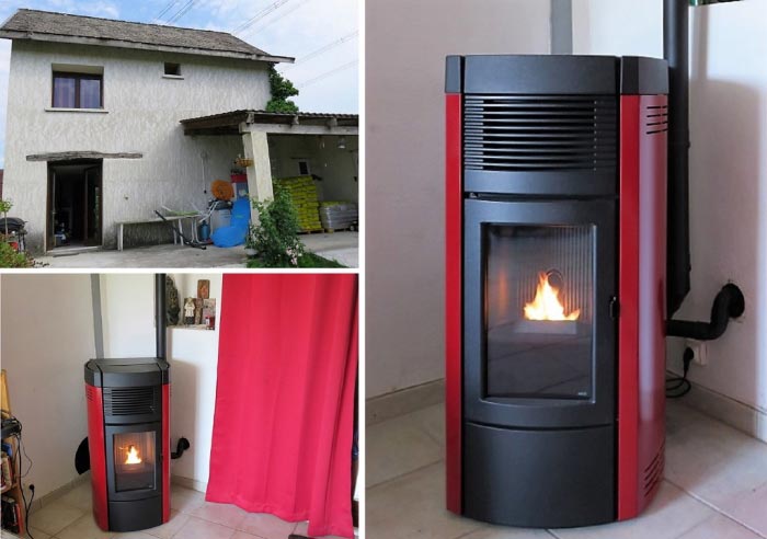 Qualibois RGE - Installateur, pose poêle à granulé MCZ musa 2.0 à romagnieu
