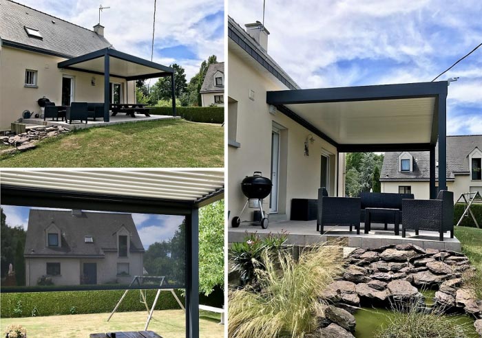 pergola bioclimatique modèle premium