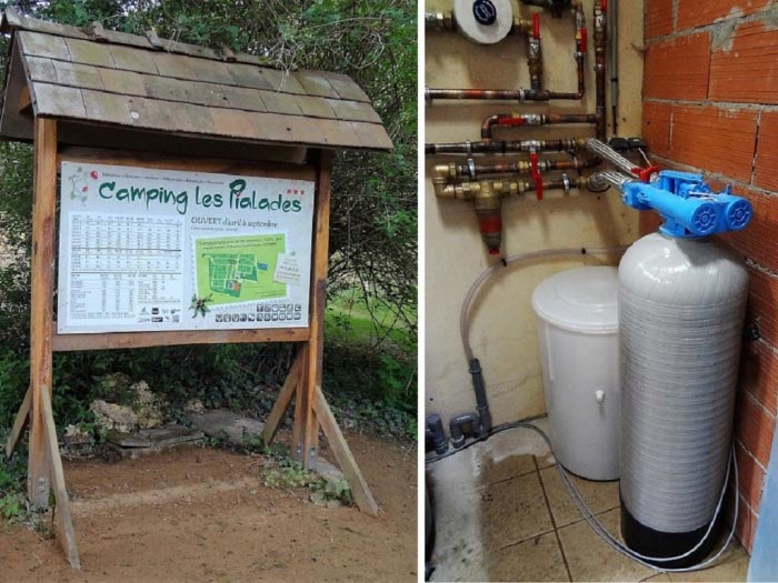 Consultez la chantier : traitement d'eau dans un camping