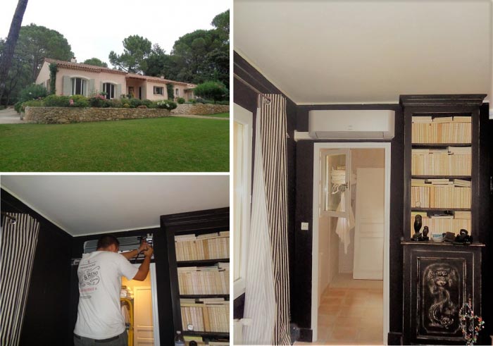 Installateur en climatisation 30 Gard, 84 Vaucluse - Installation climatiseur réversible.