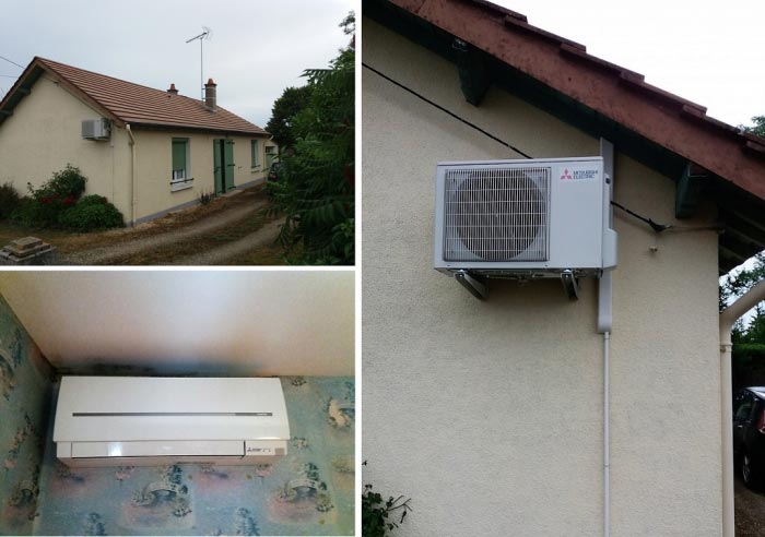 climatisation monosplit mitsubishi artisan rge qualipac