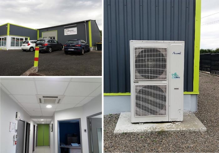 climatisation cabinet dentaire vrf airwell