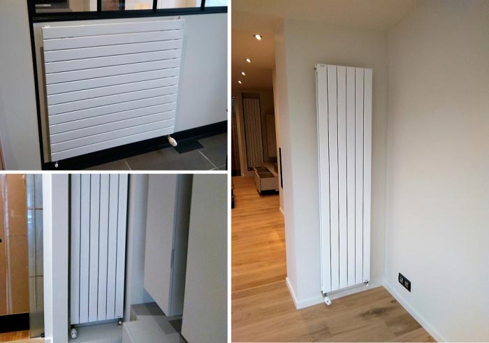 rénovation circuit chauffage pour adaptation radiateurs acier acova