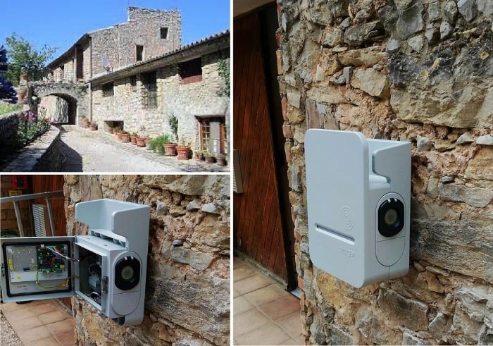 installation d'une borne de recharge rapide hager pour voiture électrique zoe