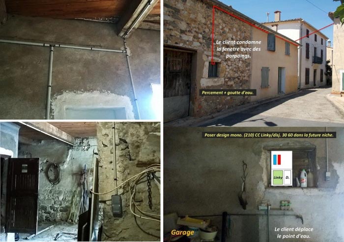 Renovation electrique et demande de raccordement au reseau dans une habitation