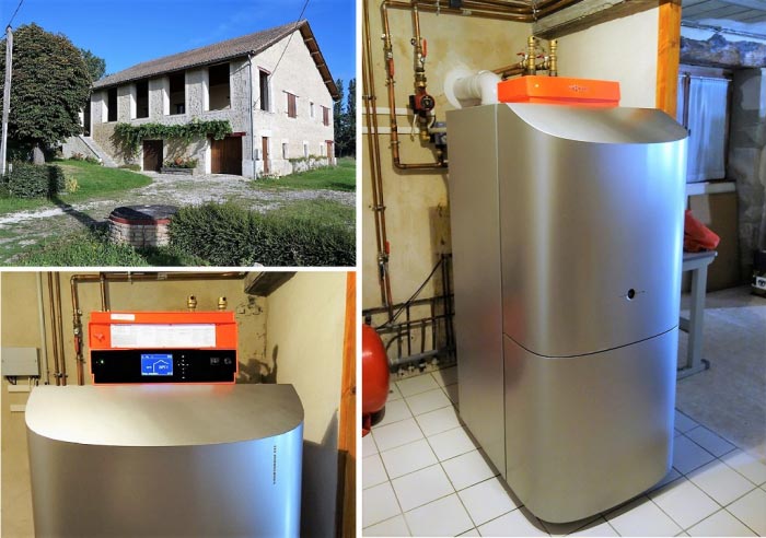 Installation Chaudière fioul condensation Veissmann Vitorondens 222F