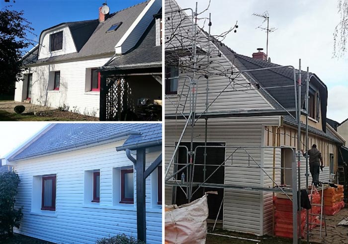 Consultez la chantier : isolation thermique par l'extérieur - ravalement des façades - transition énergétique