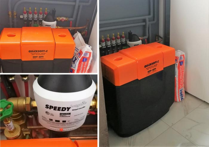 Consultez la chantier : installation adoucisseur de marque judo