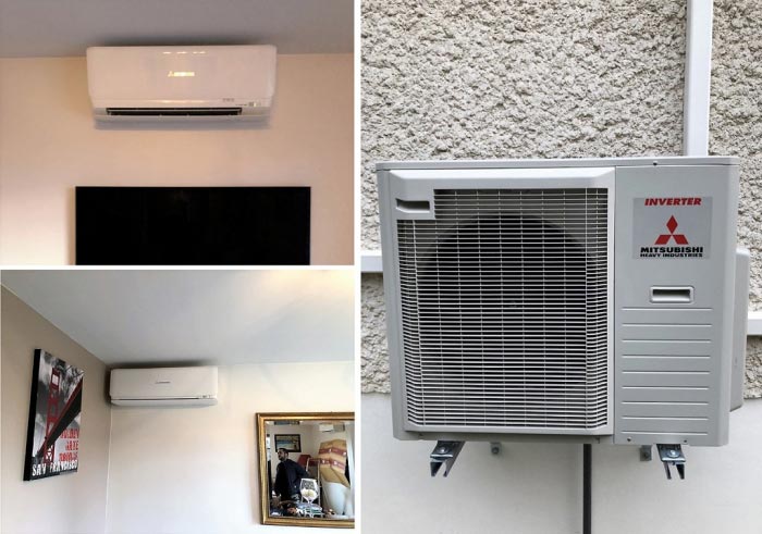 Ets PPCZ : Installation Climatisation réversible Mitsubishi pour climatiser une maison - RGE QualiPAC