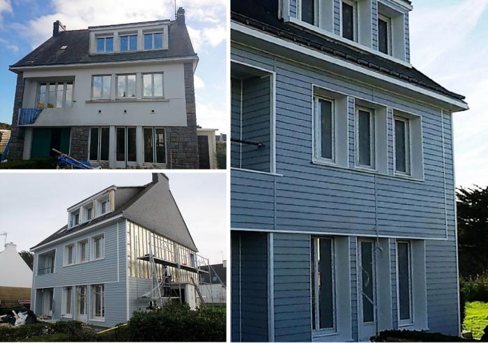 Consultez la chantier : isolation thermique par l'extérieur  - rge qualibat - rénovation energétique