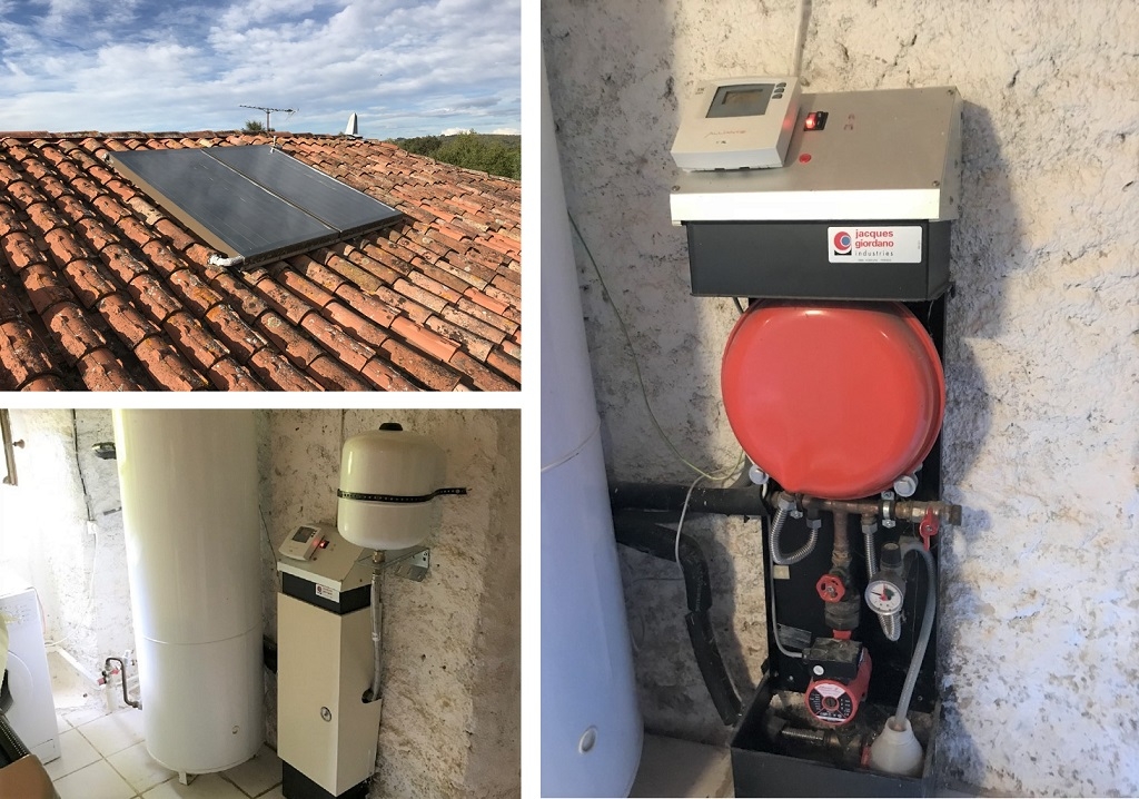 Consultez la chantier : depannage chauffe eau solaire giordano