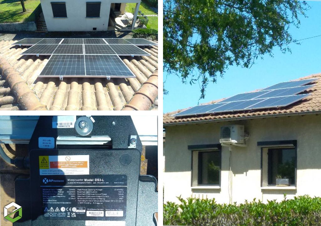 Etude et pose de panneaux photovoltaïques Solarwatt avec micro onduleur en auto consommation - RGE QUALIPV