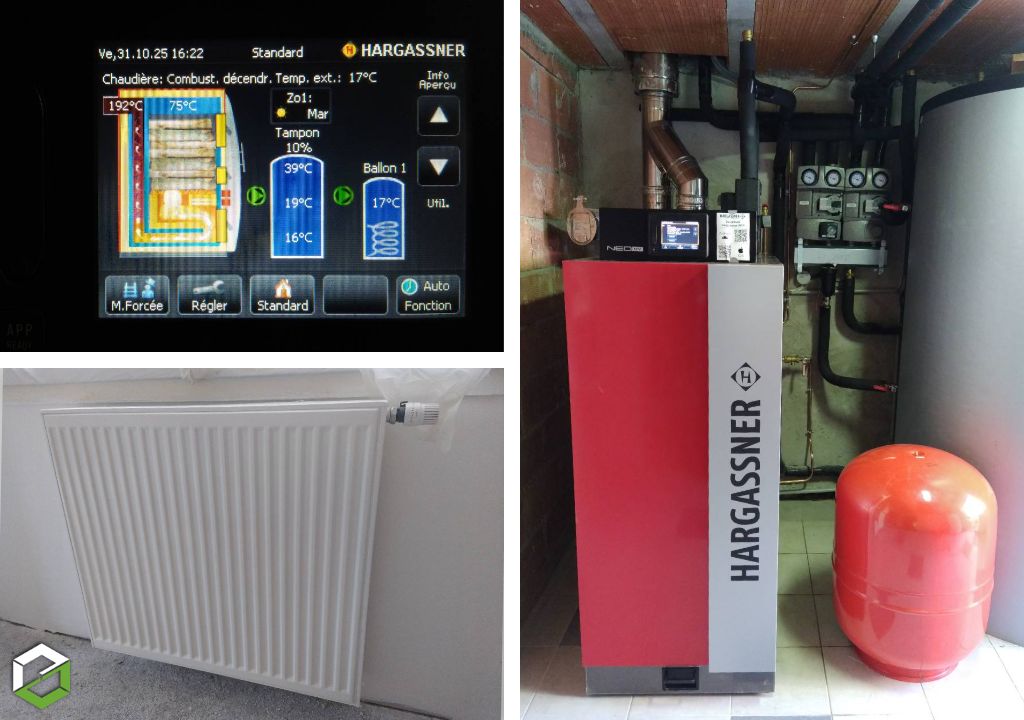 Renovation globale d'une maison sans chauffage en Haute Garonne avec le choix d'un installateur chauffagiste bois et solaire