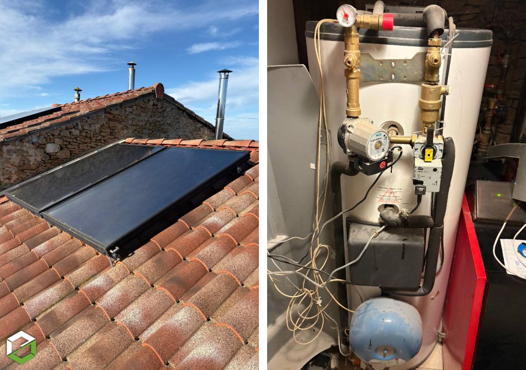 Entreprise spécialisée solaire thermique & entretien chauffe au solaire DE DIETRICH