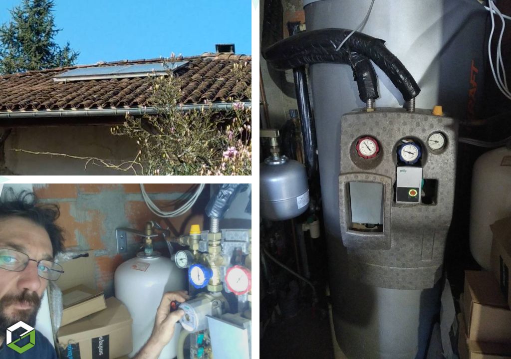 Dépannage chauffe eau solaire Sonnenkraft, problème de circulateur