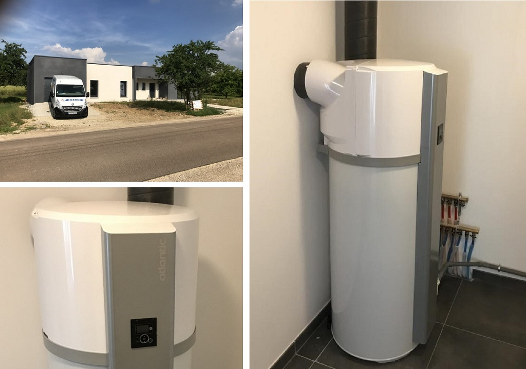 BIGEARD EURL : Installation chauffe-eau thermodynamique  dans une maison neuve par un chauffagiste certifié RGE qualiPAC
