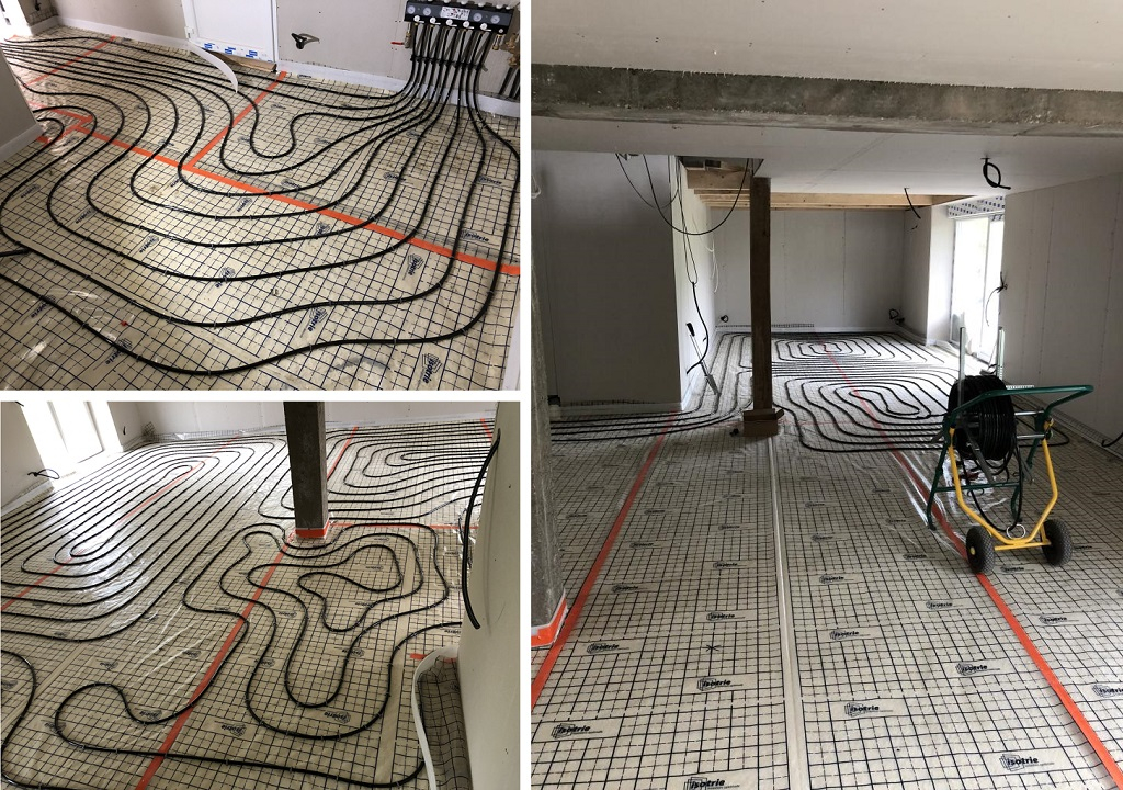 BIGEARD EURL : Installation plancher chauffant par un plombier chauffagiste RGE