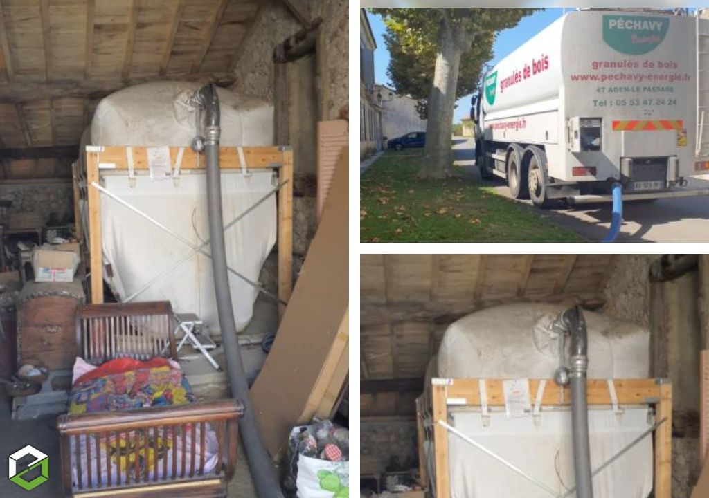 Le rôle des flexibles lors d’une livraison de granulés de bois en vrac