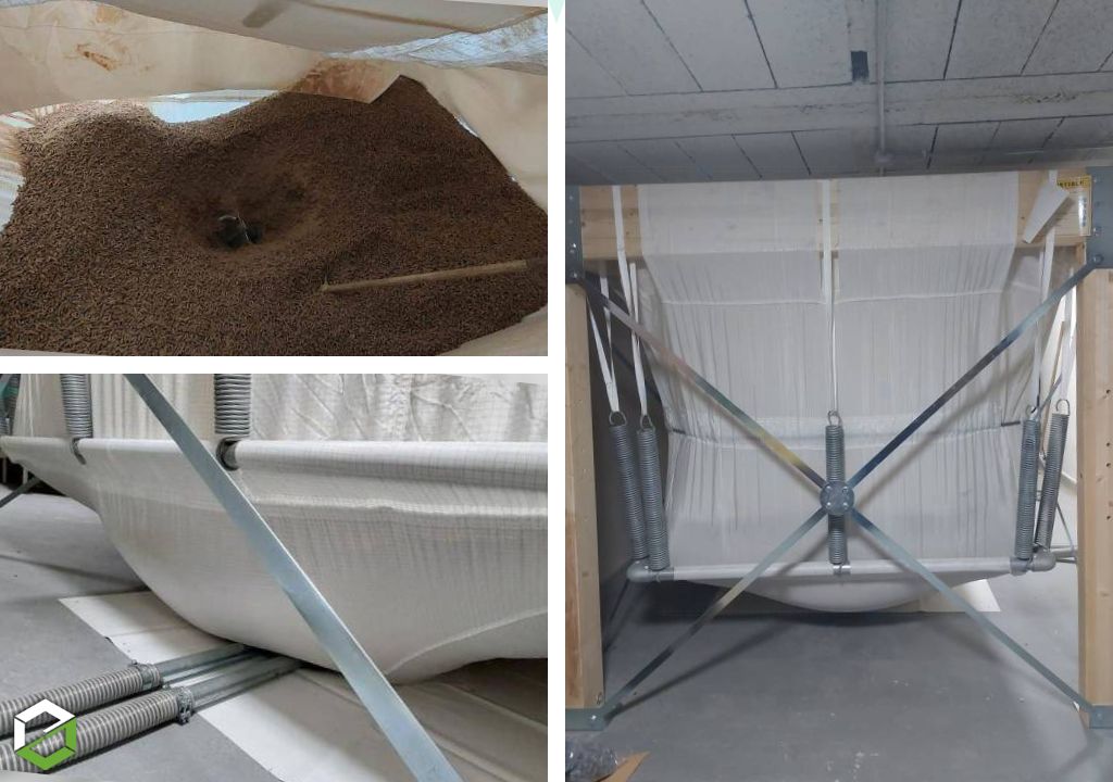 Problème de granulés de bois qui ne coulent pas dans le silo de stockage - Problème d'aspiration des pellets