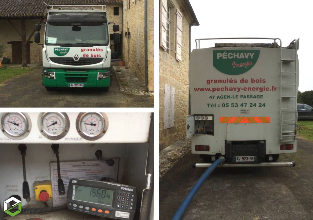 Tarn-et-Garonne (82) : Livraison rapide de granulés de bois en vrac pour chaudière Hargassner en maison de campagne par Péchavy Energie Bois 