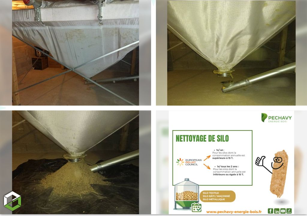 Service d'entretien de silo à granulés de bois Okofen dans le Lot-et-Garonne avec Péchavy !