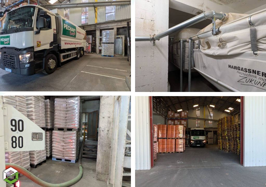 Livraison de 7 tonnes de pellets dans le Gers à Sainte-Christie : les coulisses d'une livraison de granulés de bois en vrac par Péchavy