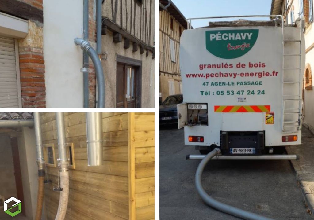 Livraison de granulés de bois en vrac Péchavy pour les collectivités : une solution durable pour chauffer les bâtiments municipaux