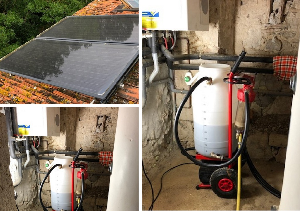 Consultez la chantier : ets vellard. désembouage/ nettoyage de panneaux solaire. 47 lot et garonne. agen
