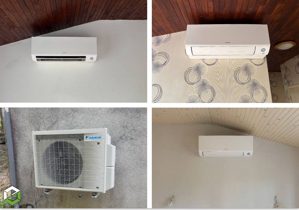 Installer une climatisation multi splits réversible - pompe à chaleur air/air -  RGE QUALIPAC