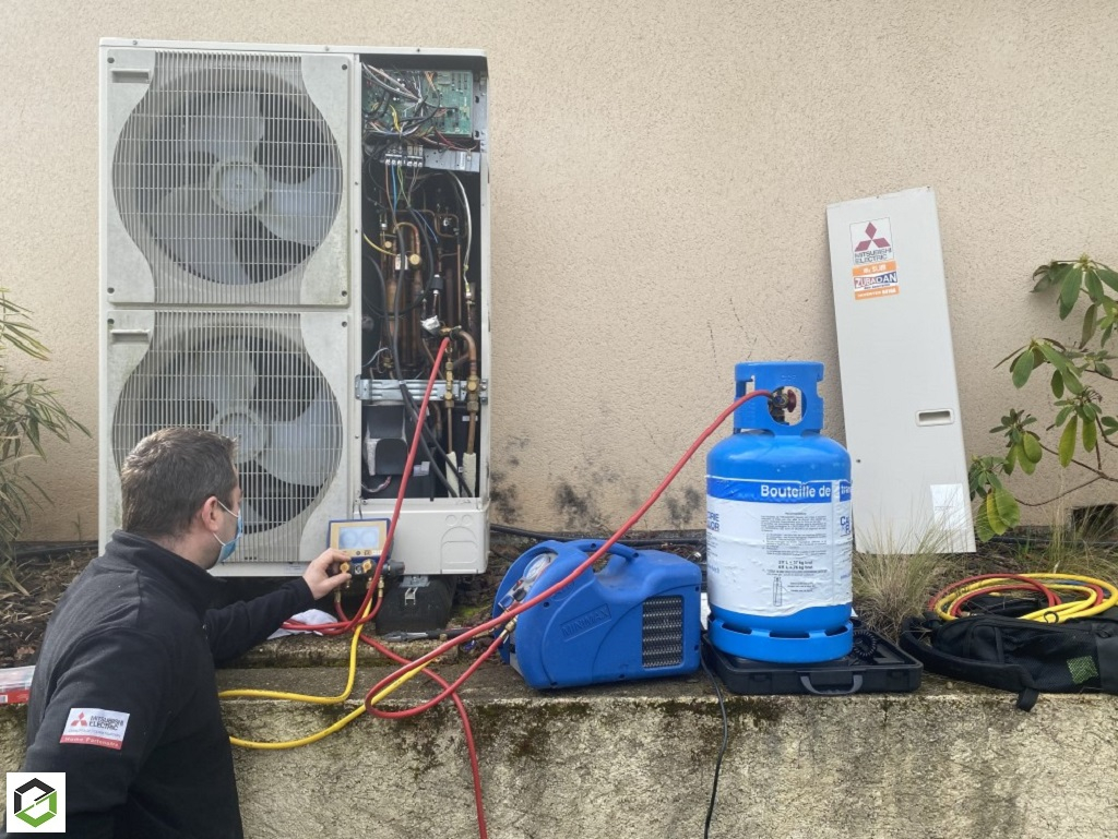 Dépannage pompe à chaleur mitsubishi electric