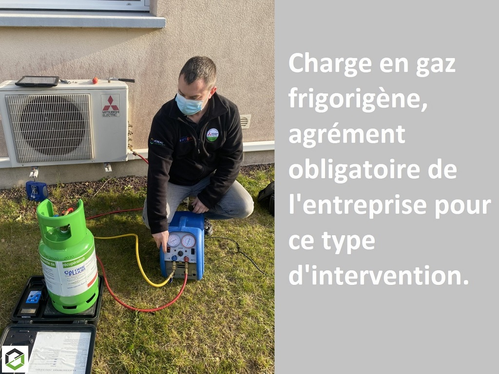 Consultez la chantier : récupération gaz frigorifique mitsubishi electric