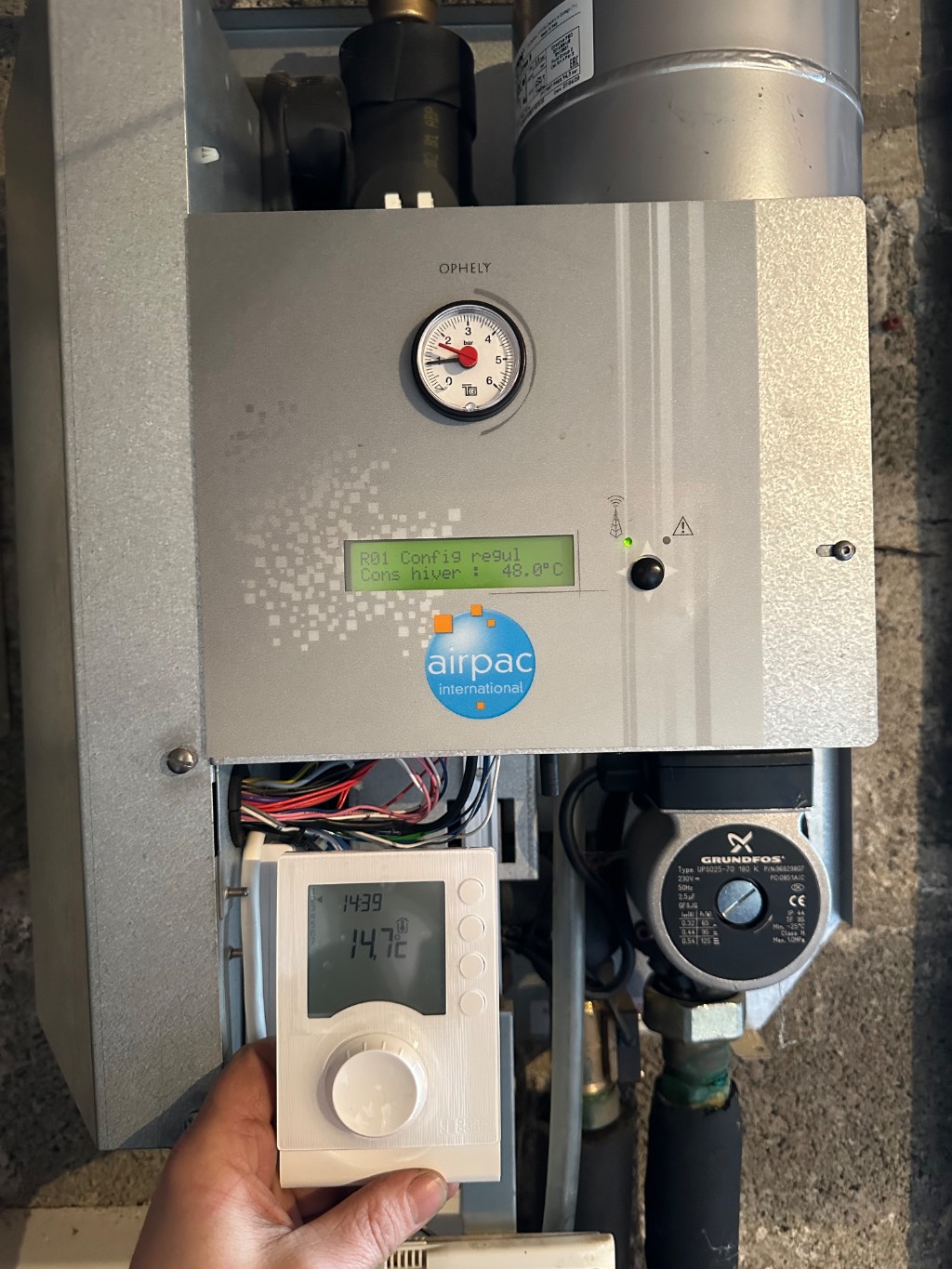 Remplacement thermostat d'ambiance AIRPAC-Tarn (81)