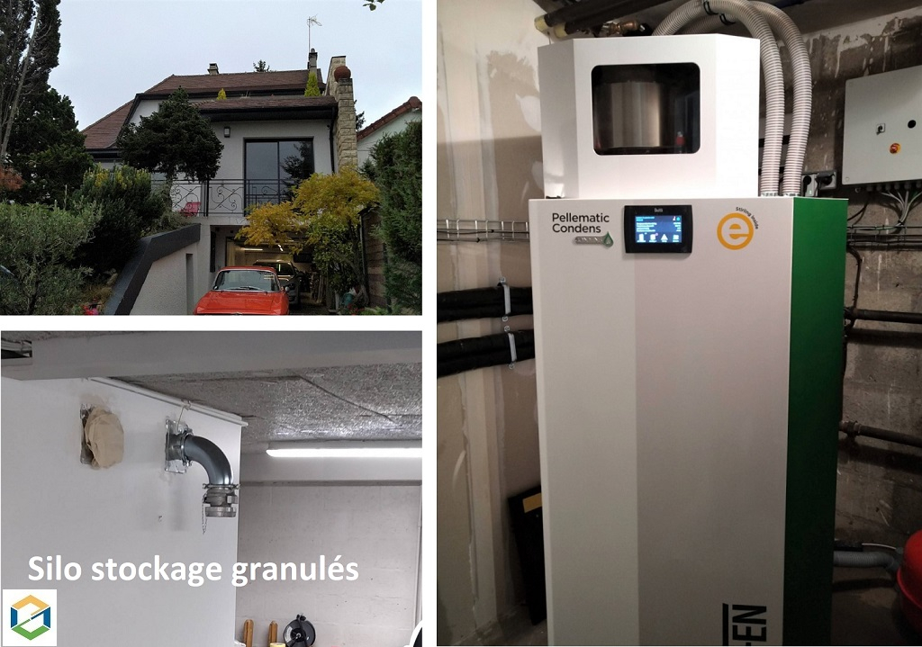 Consultez la chantier : installation chaudière à granulés productrice d'électricité